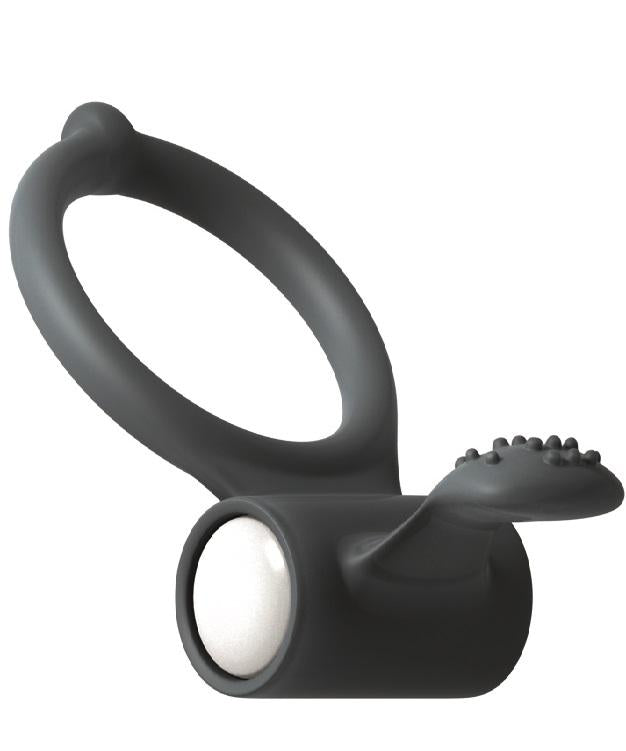 Cockring Vibrant Dorcel Power Clit - Noir