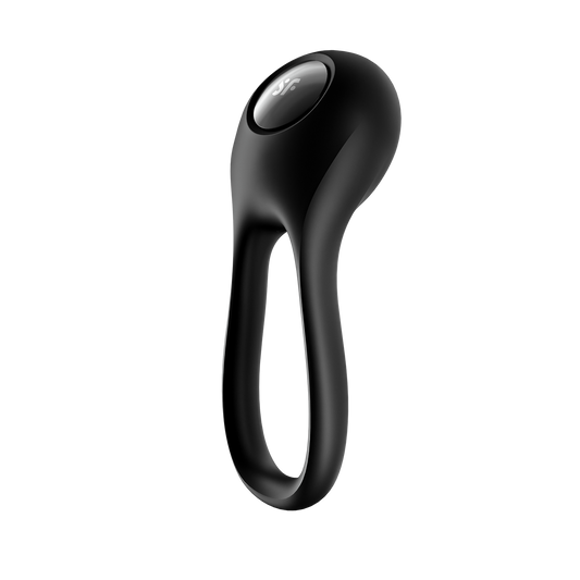 Majestic Duo - Noir Cockring  Satisfyer
