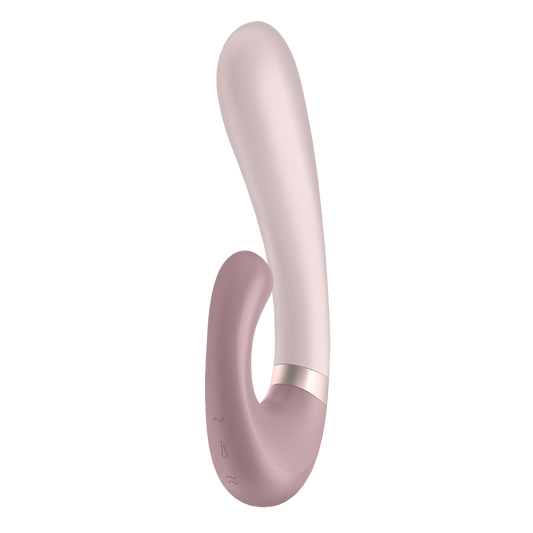 Heat Wave Connect App - Mauve Stimulateur clitoridien et Vibromasseur point G Satisfyer
