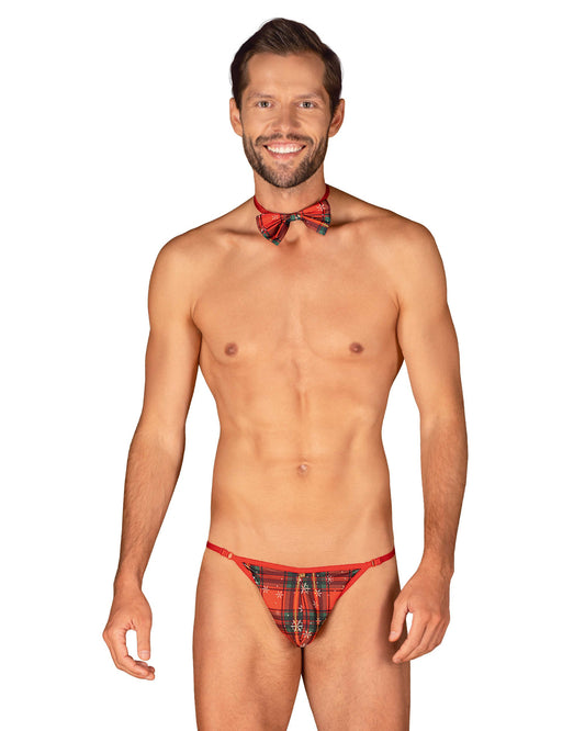 Mr Merrilo - String et n?ud papillon Rouge