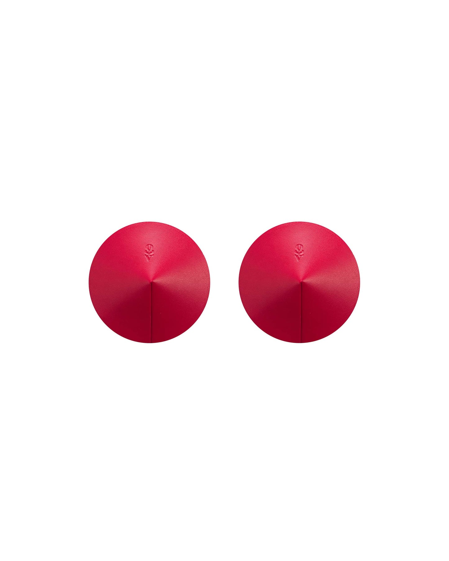 Sublimie paire de cache-tétons rouges PREMIUM