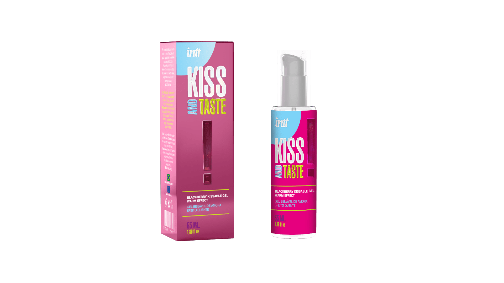 Kiss and taste ! Gel embrassable à effet chaud